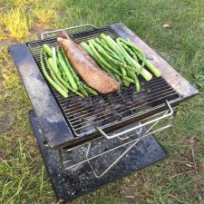 SOLLIG Feuerschale faltbar - rostfrei